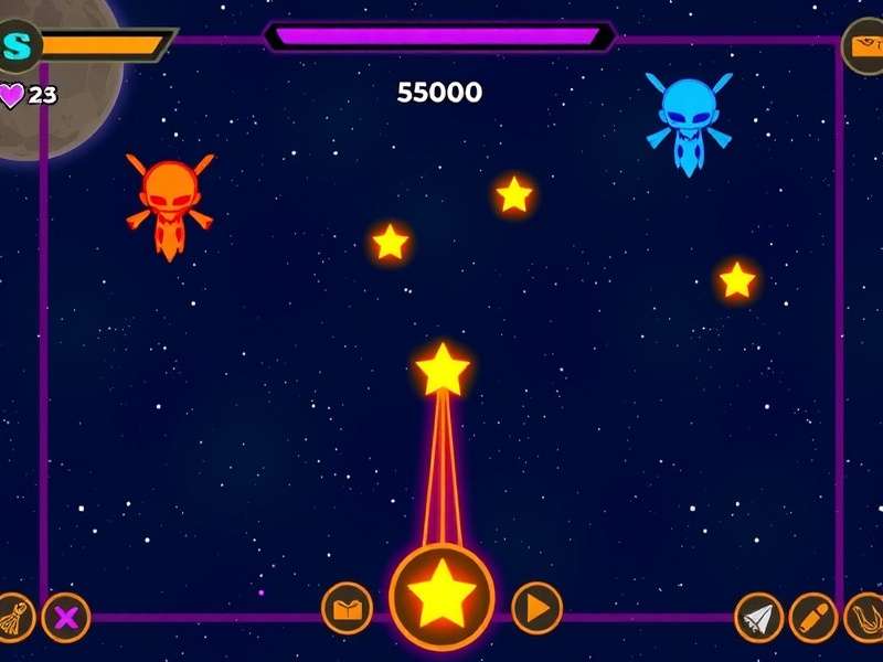 Interstellar Invader Gameplay Screenshot